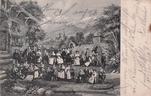 Ansichtskarte Tegernsee Bauerntheater Kat. Tegernsee