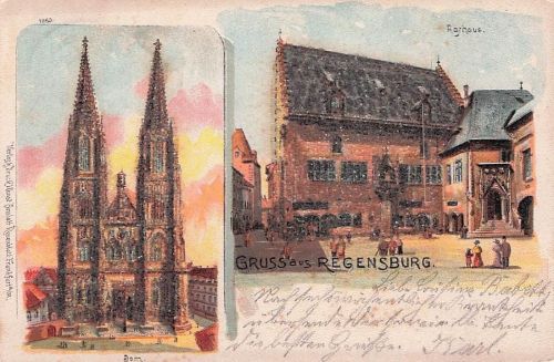 Regensburg Dom Rathaus / Regensburg /Regensburg LKR