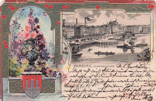 HAMBURG, JUNGFERNSTIEG