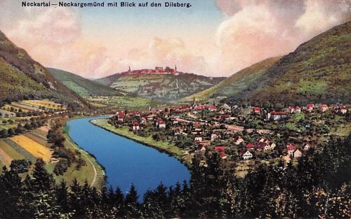 Neckargemünd mit Blick auf den Dilshof