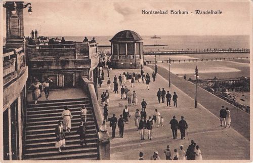 Borkum Nordseebad Wandelhalle