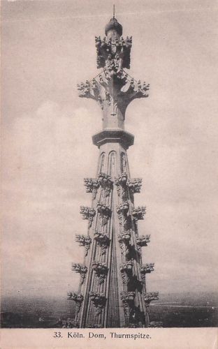 33. Köln. Dom, Thurmspitze.