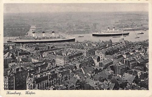 Hamburg. Hafen.