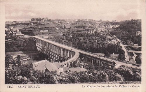 ND.7 SAINT-BRIEUC Le Viaduc de Souzain et la Vallée du Gouët