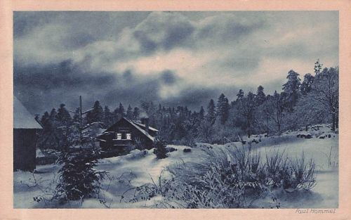 Aus der Heimat Zweite Folge, Winterpracht im Schwarzwald" Paul Hommel