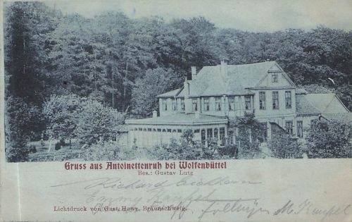 AK Wolfenbüttel, Gasthaus Antoinettenruh