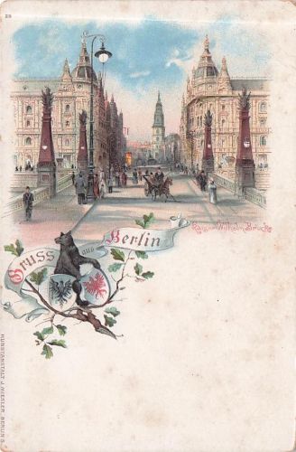 Berlin Berlin Kaiser Wilhelm Bruecke x / Berlin /Berlin Stadtkreis