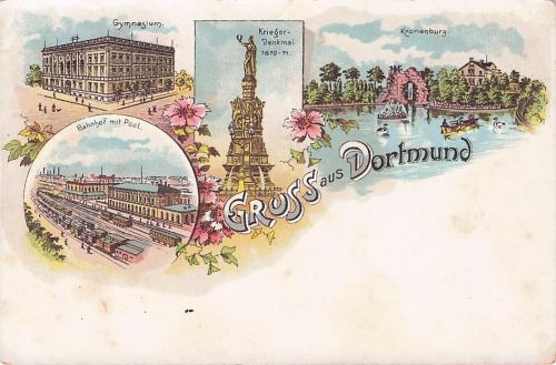 Dortmund Gymnasium u.Kronenburg Kat. Dortmund