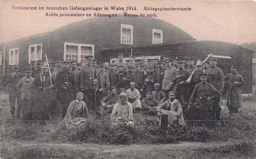 AK Wahn, Verbündete im deutschen Gefangenenlager 1914