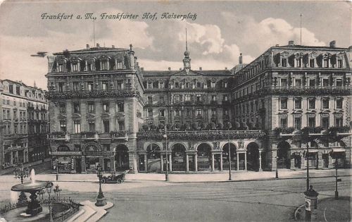Frankfurt - Hotel Frankfurter Hof