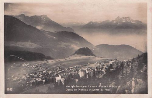 AK / Ansichtskarte Leysin Kat. Leysin