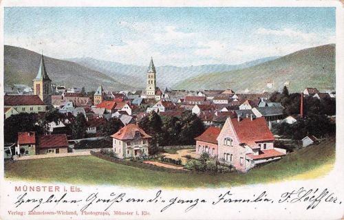 AK / Ansichtskarte Muenster_Elsass Panorama Muenster_Elsass