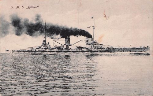 S. M. S.,,Göben" Marine Schiffspost