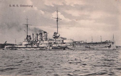 S. M. S. Oldenburg Marine Schiffspost