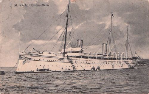 S. M. Yacht Hohenzollern Marine Schiffspost