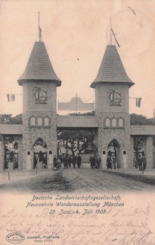 Ak Hannover in Niedersachsen, Deutsche Landwirtschaftsgesellschaft 17. Wanderausstellung 1903