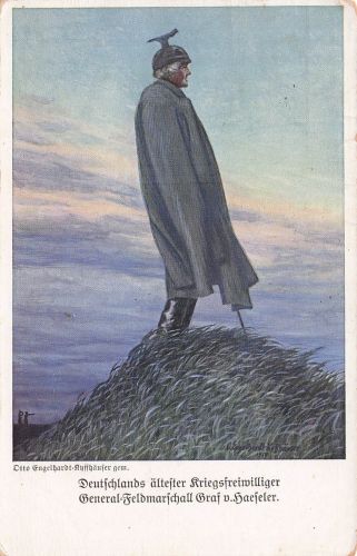 Künstler-AK Otto Engelhardt-Kyffhäuser: Deutschlands Generalfeldmarschall Graf v.