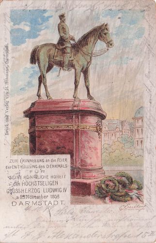 Darmstadt Darmstadt Grossherzog Ludwig Denkmal