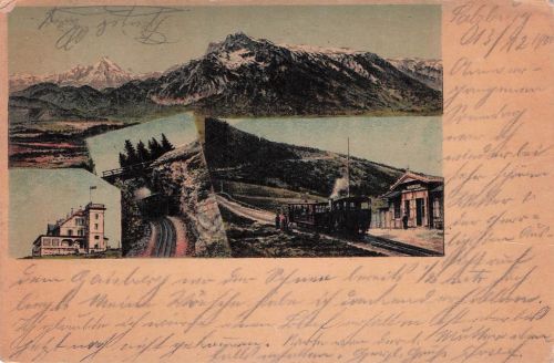 Gaisberg-Spitze, Höhe 1286 Meter.