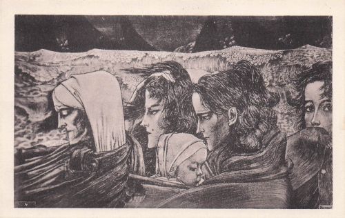 Ak Amsterdam Nordholland Niederlande, gezeicht von Jan Toorop,