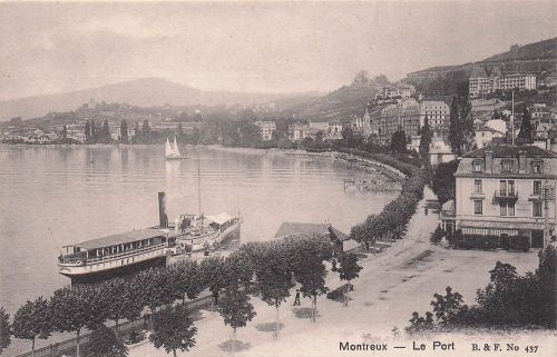Clarens Montreux Panorama Le Port / Montreux /Bz. Vevey