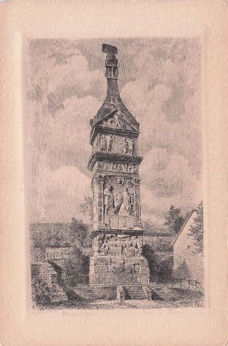 Ansichtskarte / Postkarte Igel an der Mosel, Säule