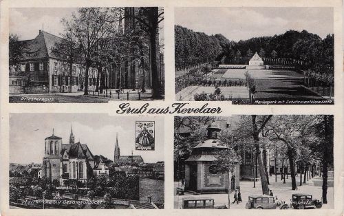 KEVELAER, Mehrbildkarte