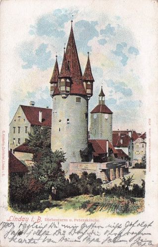 Lindau Bodensee Diebesturm Peters Kirche / Lindau (Bodensee) /Lindau LKR