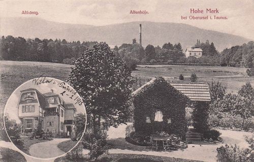 Allkönig. Altenhöje. 1 Hohe Mark bei Oberursel i. Taunus.