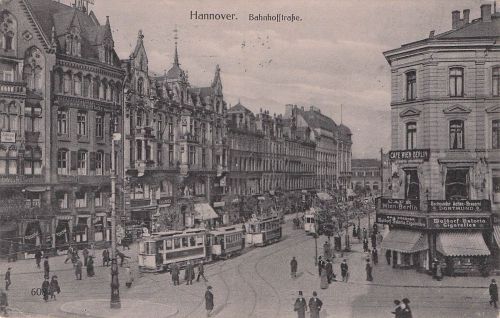 Hannover. Bahnhofstraße