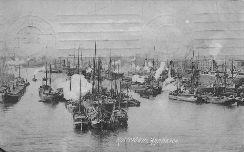Rotterdam Hafen, Schiff