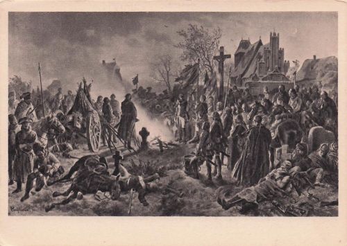 Blüchers Rheinübergang bei Caub 1813 Künstler: W. Camphausen