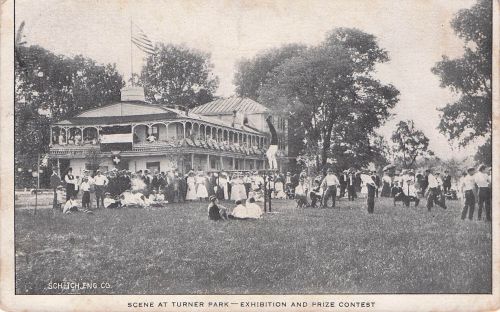 SCENE AT TURNER PARK EXHIBITION AND PRIZE CONTEST