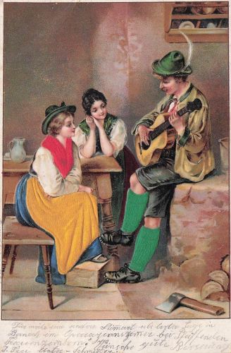 traditioneller Tracht,