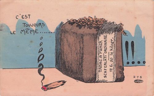 TABAC A FUMER SCAFERLATI ORDINAIRE 12 fr. 50 le kilogr.