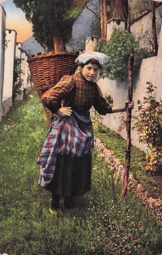 Lugano Tracht, Tessin, Contadina ticinese