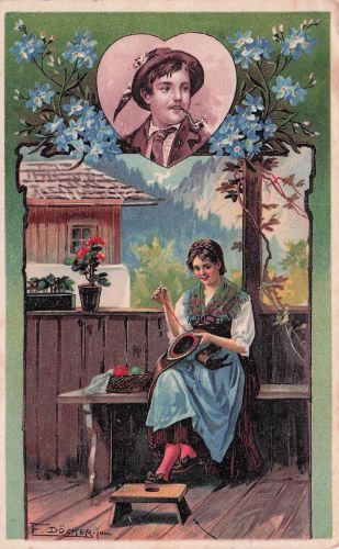 Künstler AK E. Döcker