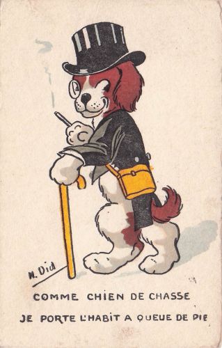 „COMME CHIEN DE CHASSE