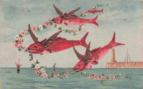 Fantasy Flying Fish = geprägt - goldene Highlights