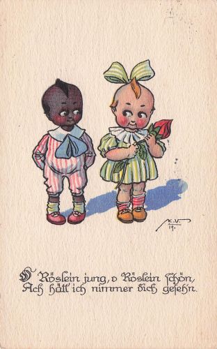 Kewpie" leitet sich von "Cupid Künstlerin Rose O'Neill