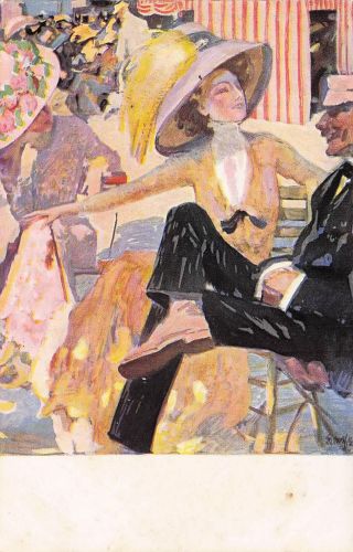 lustration von Paul Rieth aus der Münchner Kunstzeitschrift "Die Jugend".