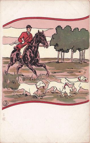 Parforcejagd, eine Jagdart, bei der eine Hundemeute