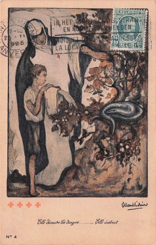 Kunst Olivier Rotkreuzschwester Tod Erster Weltkrieg Pazifist 1920er