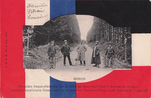 Frontiere franco Allemande Schirmeck