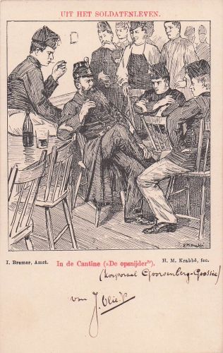 UIT HET SOLDATENLEVEN.