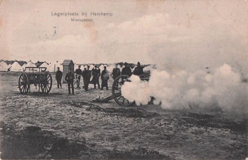 Legerplaats bij Harskamp Middagschot