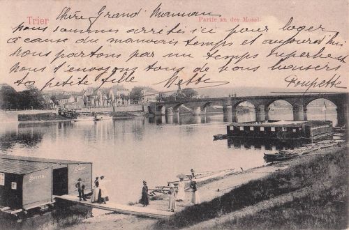 TRIER, Mosel - Schwimmbäder,