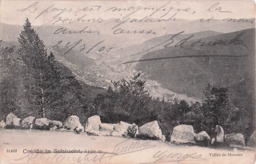 -Col De La Schlucht - Tal Von Munster