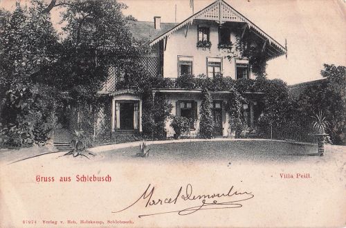 Ansichtskarte / Postkarte Schlebusch Leverkusen im Rheinland, Villa Peill