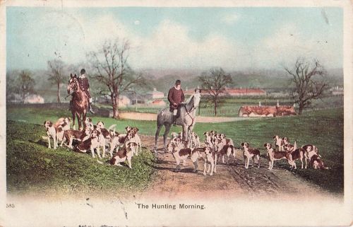 "The Hunting Morning" (Der Jagdmorgen)